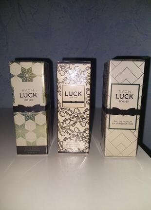 Парфюмерная вода luck for her avon 30 мл3 фото