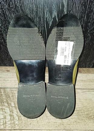 Royal republiq кожаные туфли р.36-23см
