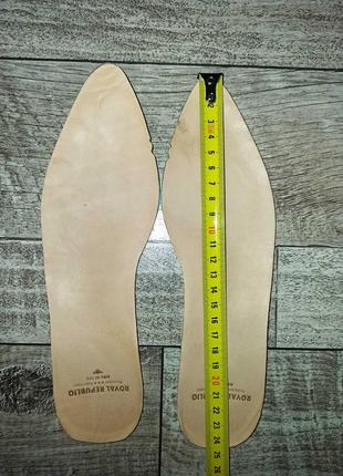 Royal republiq кожаные туфли р.36-23см