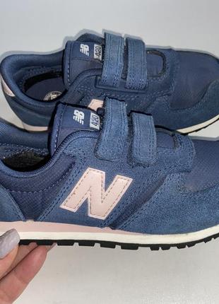 Замшевые кроссовки new balance 420, оригинал, р-р 29, уст 18,5 см