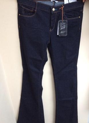 Джинсы zara  fit guide skinny flare большой рост  42р 32р 10р