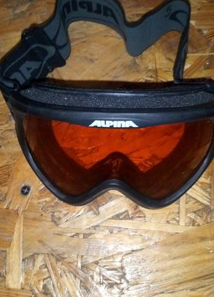 Лижні очки окуляри alpina driber
