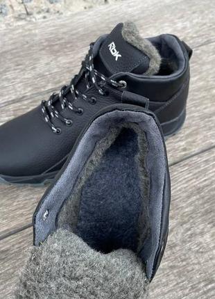 Чоловічі шкіряні зимові черевики reebok6 фото