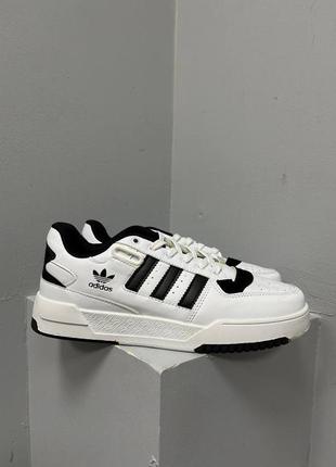 Кросівки adidas new low forum ‘white black’ 🦓 кроссовки