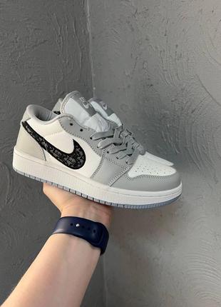 Мужские кроссовки nike air jordan 1 low мужественные кроссовки найк аир джордан