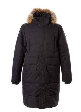 Пальто зимове чоловіче huppa werner чорний, р.3xl (12318020-10009-3xl)