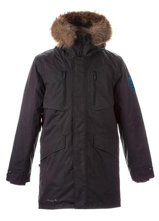 Пальто  - парка зимове чоловіче huppa david темно-сірий р.3xl (12278120-00018-3xl)