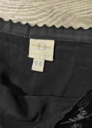 Scervino винтаж с вышивкой в цветы бархатная юбка юбка бархат с шелком6 фото