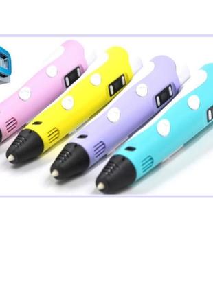 3d ручка pen-2 з led дисплеєм smartpen