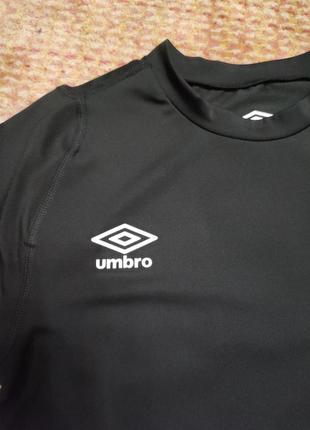 Спортивна компресійна термо футболка umbro5 фото