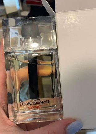 Dior homme sport туалетная вода 100 мл1 фото