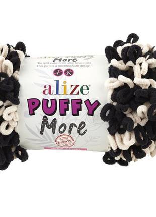 Alize puffy more 6270 алізе пуффі море алізе пуффі мо плюшева пряжа1 фото