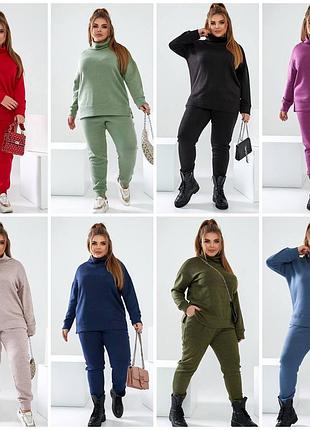 Женский прогулочный ангоровый костюм 8 цветов