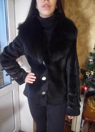 Ціна знижена! куртка шкіряна, поні