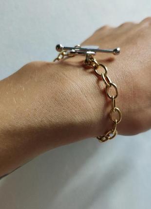 Женский золотой браслет "tiffany&co"