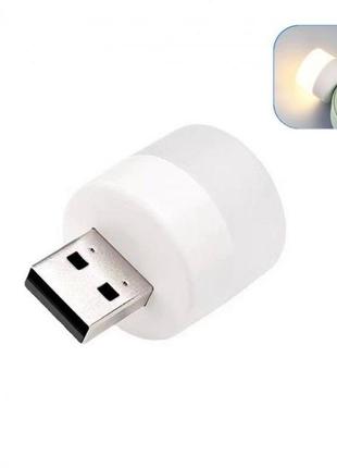 Міні ліхтарик для повербанка usb led 1w1 фото