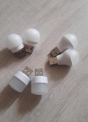 Міні ліхтарик для повербанка usb led 1w2 фото