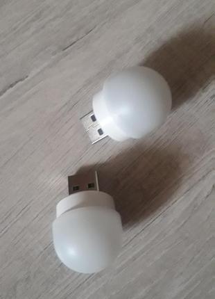 Міні ліхтарик для повербанка usb led 1w3 фото