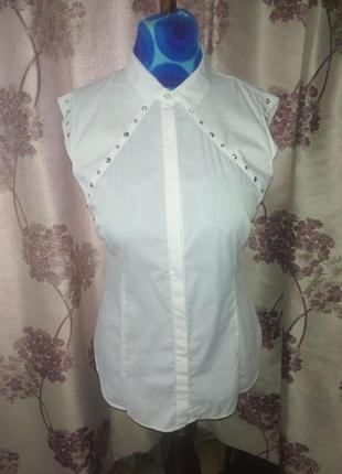 Білосніжна блуза преміум бренду liu jo