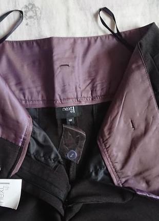 Брендові фірмові англійські жіночі теплі демісезонні стрейчеві зимові брюки, next,нові з бірками,розмір 12анг.6 фото