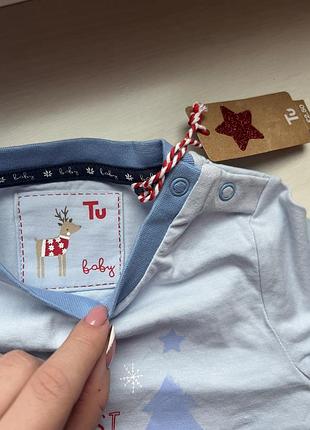 Кофта новогодняя реглан санта 3