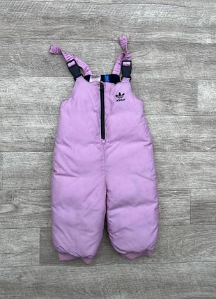 Adidas зимние штаны детские комбинезон оригинал