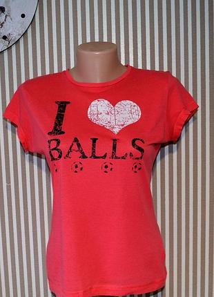 Оригинальная футболочка для футбольной болельщицы