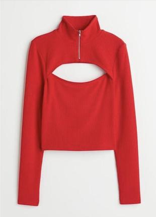 Червона кофта h&m