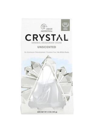 Crystal мінеральний дезодорант, без запаху, 5 унцій (140 г)1 фото