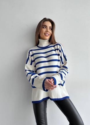 🆕🔥🔥свитер полоски с горлом🔥🔥🆕🆕 6