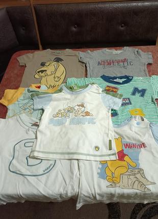 Футболка з коротким рукавом 9-12 міс