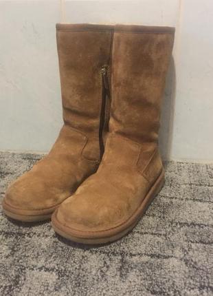 Женские кожаные ботинки ugg 36р зима