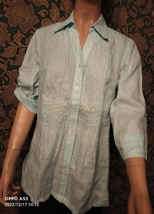 Сорочка льон 💯🌷