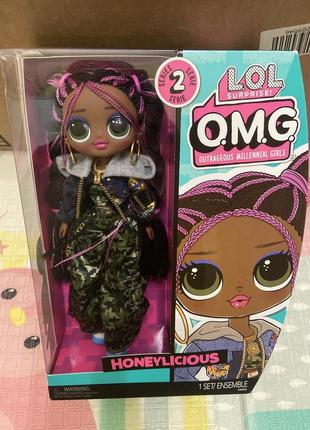 Lol surprise omg honeylicious fashion doll4 фото