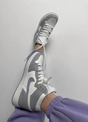 Женские кроссовки nike air jordan 1  женские кроссовки найк аир джордан