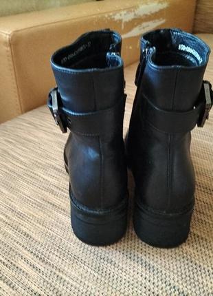Ботинки черевики шкіра  зима , 24,5 см4 фото