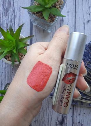 Жидкая матовая помада maxi color lip gloss glam matt тон 04