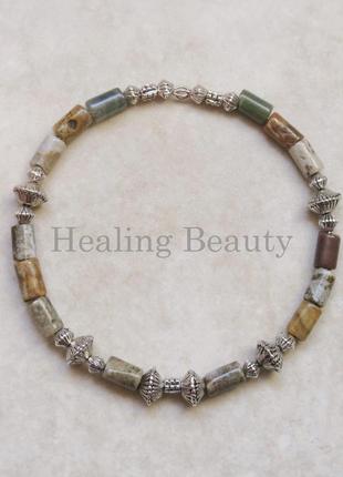 Браслет з яшми