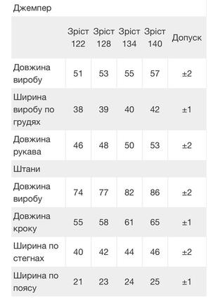 Тепла плюшева піжама для дітей та підлітків 7