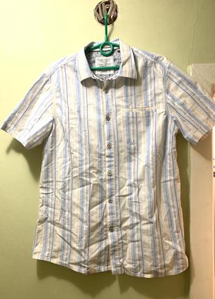 Винтажная рубашка мужская mantaray organic- m/pero, винтаж, wrangler, levis, lee, patagonia