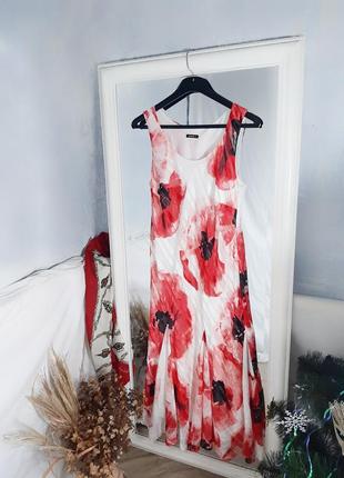 Неймовірна сукня з маками. в квітковий принт маки2 фото