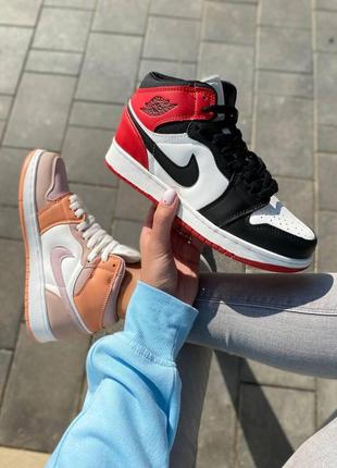 Женские кроссовки nike air jordan 1&nbsp; женские кроссовки най аир джордан