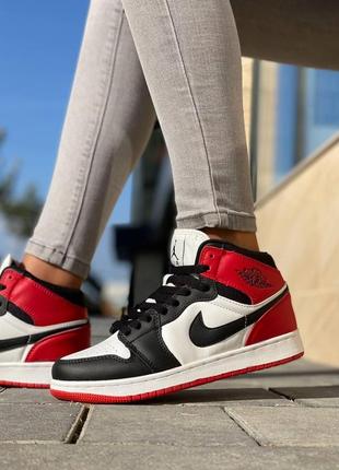 Женские кроссовки nike air jordan 1&nbsp; женские кроссовки най аир джордан6 фото