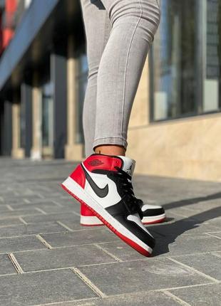 Жіночі кросівки nike air jordan 1  женские кроссовки най аир джордан3 фото