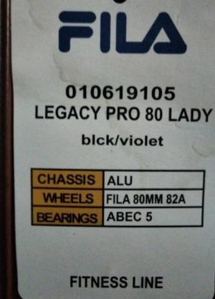 Финтесс ролики legacy pro 80 lady2 фото