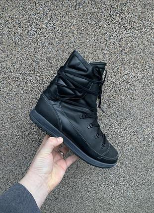 Зимние кожаные ботинки adidas winter hiker