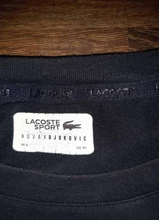 Футболка lacoste с большим лого8 фото