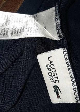 Футболка lacoste с большим лого9 фото