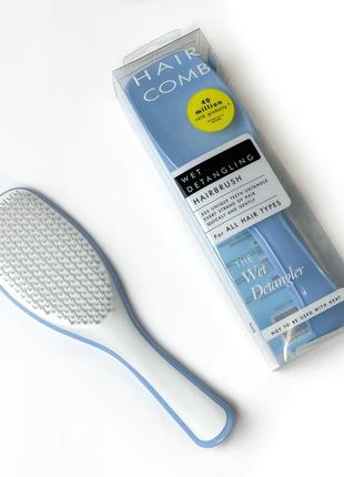 Гребінець для волосся hair comb, блакитний к. 16049
