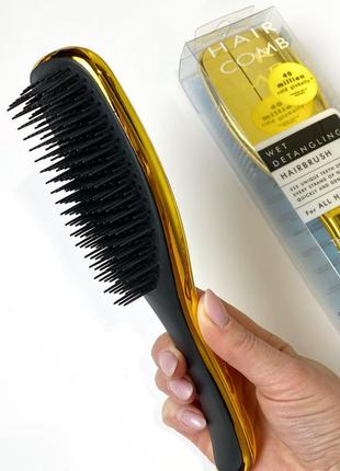 Гребінець для волосся hair comb. золотистий к. 160493 фото